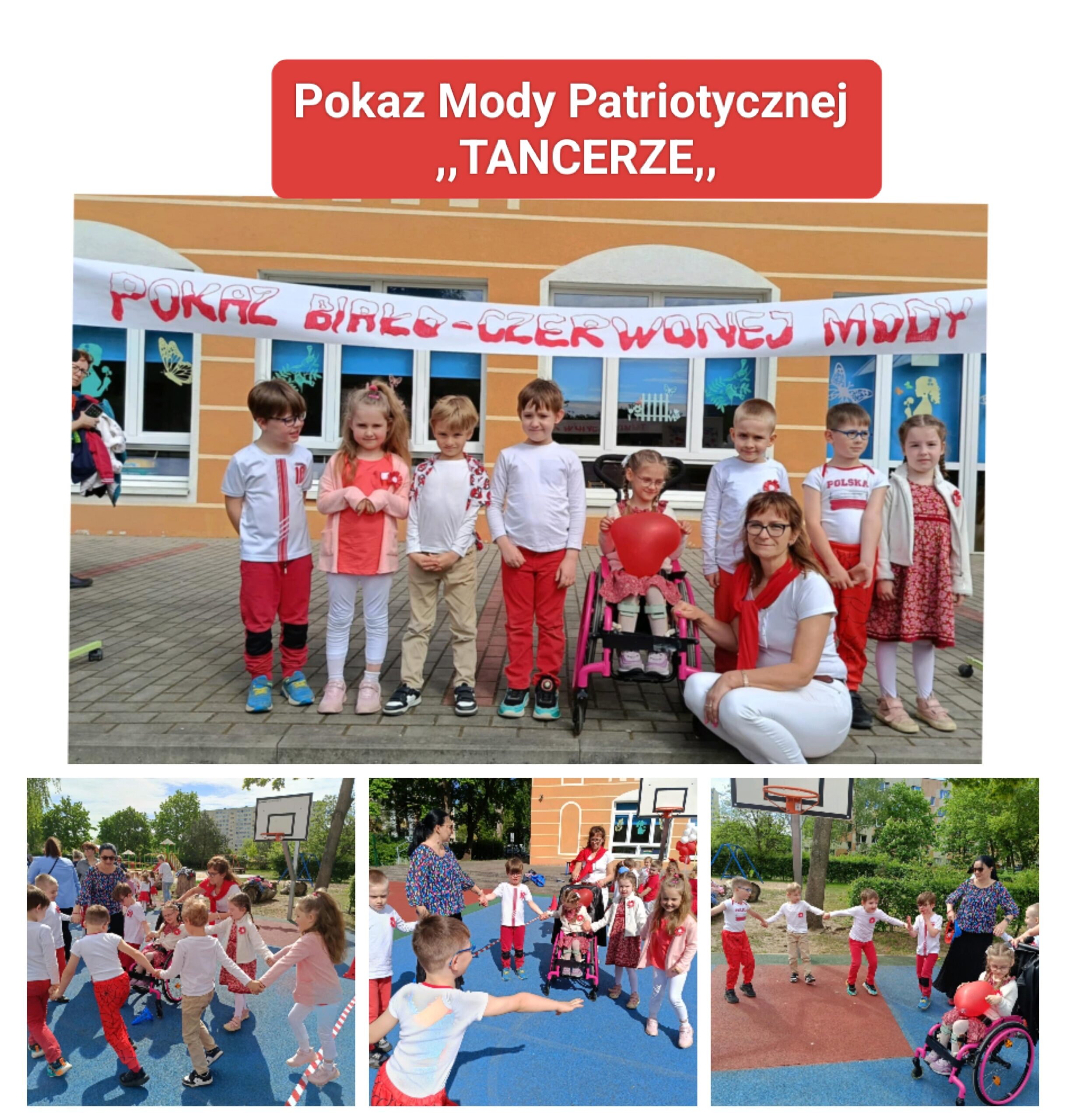 BIAŁO-CZERWONY POKAZ MODY