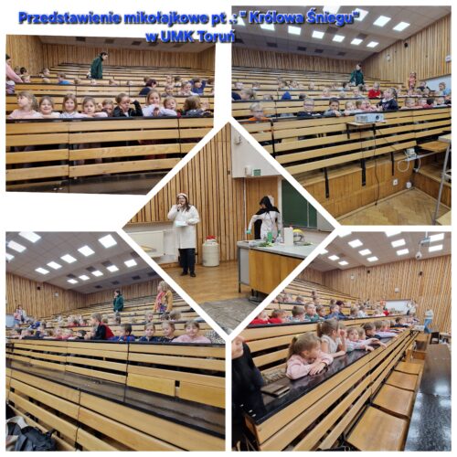 Mikołajkowa zabawa połączona z nauką