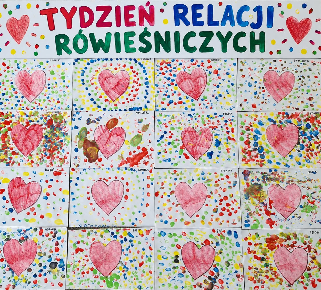 Tydzień budowania relacji w przedszkolu